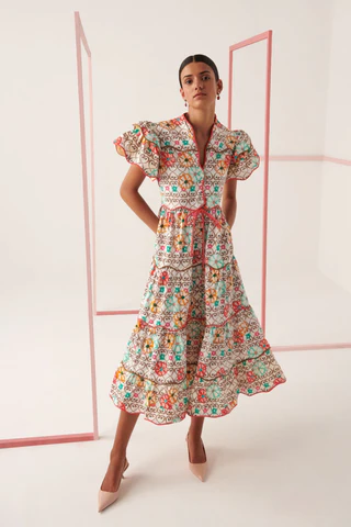 Baba Island Print Dress