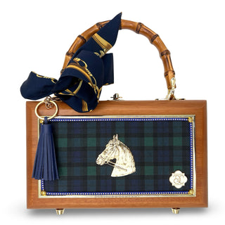 Holiday Horse in Blue Bag