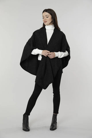 Knit Wrap in Black