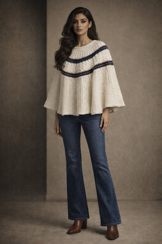 Snowdrop Cape in White
