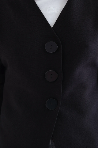 Knit Cardigan in Black
