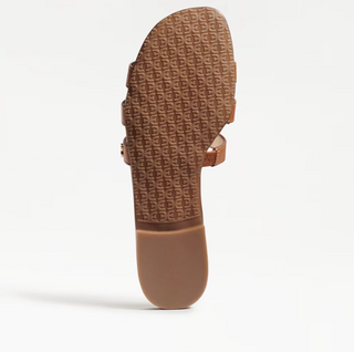 Bay Slide Sandal in Saddle Leather