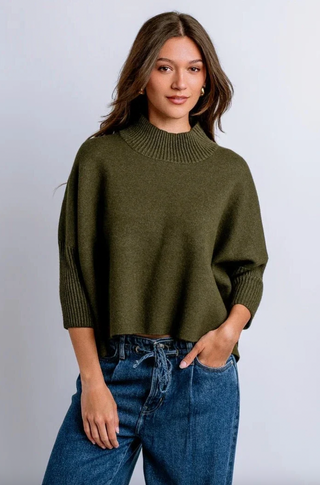 Aja Sweater in Olive