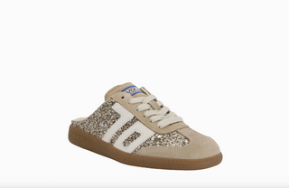 EASTER in GLITTER GOLD Backless Sneakers