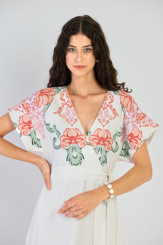 Sailor Dress in Matinee Rose