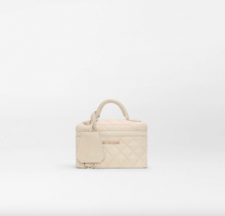 Metro Train Case Crossbody in Sand