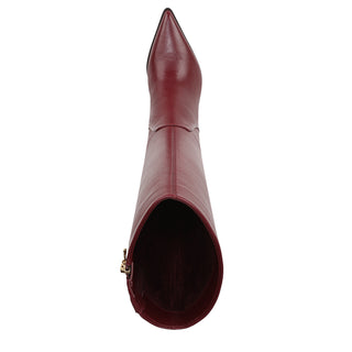 Yulia Knee High Boot in Chianti Leather