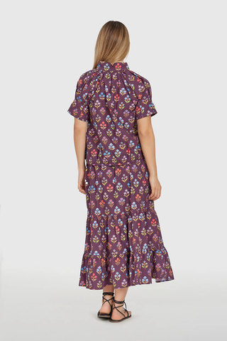 Merritt Top in Holiday Flowers