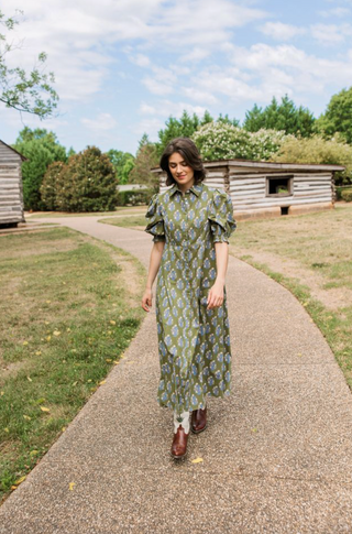 Rosie Dress in Verdant