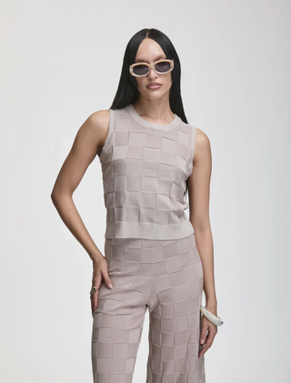 Chessa Tank in Lt Taupe