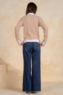 The Katie Sweater in Tan