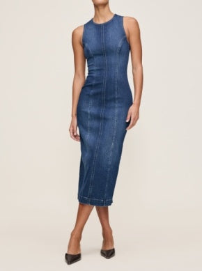 Esme Dress in Sea Front