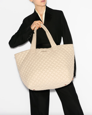 Large Metro Tote Deluxe in Sand