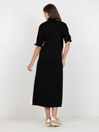 Poppy Dress in Midnight Vanilla