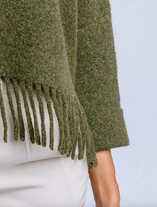 Sachi 'Aja' Sweater in Olive