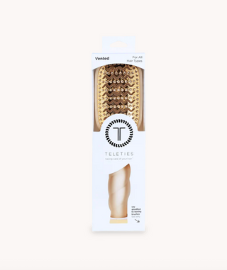 Vented Hair Brush - Tan