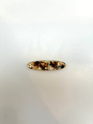 Oval Barrette – Sienna