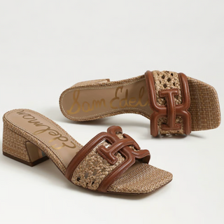 Waylon Weave in Rich Cognac Leather