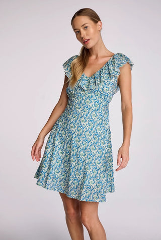 Cassie Dress in Embroidered Vintage Floral