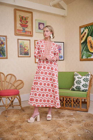 Kaftan in Rosewood