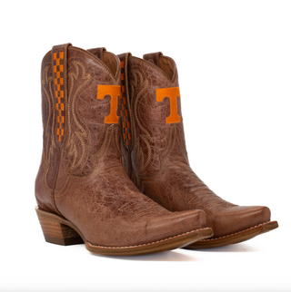 Sarah Booties in Tennessee Tan
