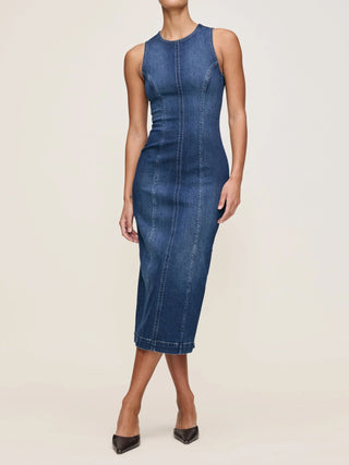 Esme Dress in Sea Front