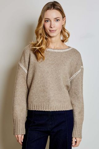 Seraphina Sweater in Mineral Combo
