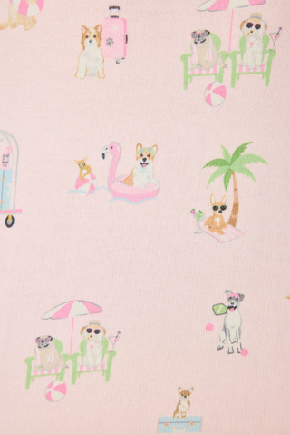 Pupcation Palms Sunnies & Sunshine PJ Set