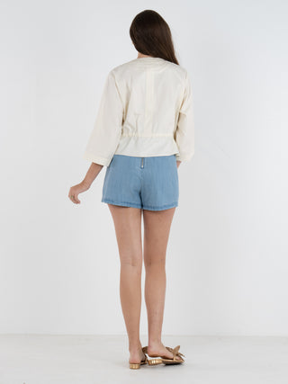 Travel Jacket in Cloud