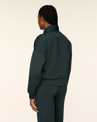 Spanx Airessentials® Shawl Collar Half Zip in Night Forest Heather