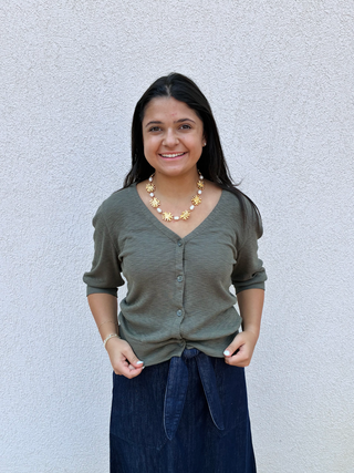 Lorna Cardigan in Troops