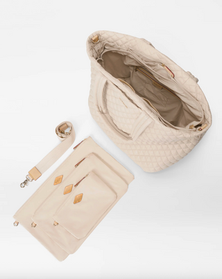 Large Metro Tote Deluxe in Sand
