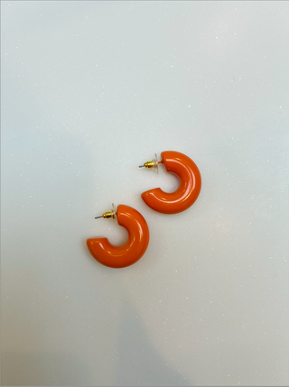 Gameday Chunky Hoop Earrings
