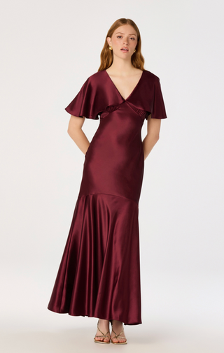Jamie Dress in Wine