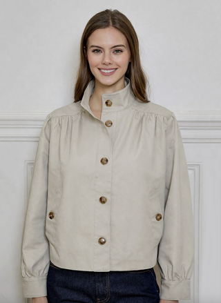 Marla Jacket in Stone