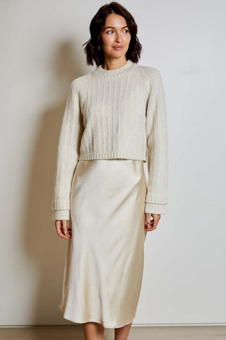Sweater Dress Combo in Dove Marl