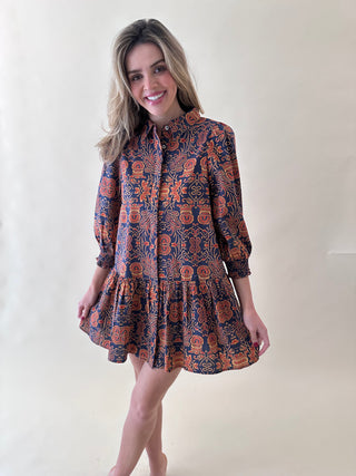 Banks Dress in Mosaic