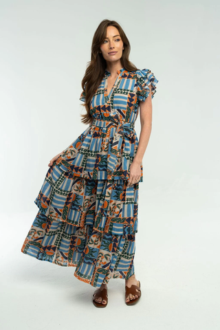 Aria Dress in Carolina Blue