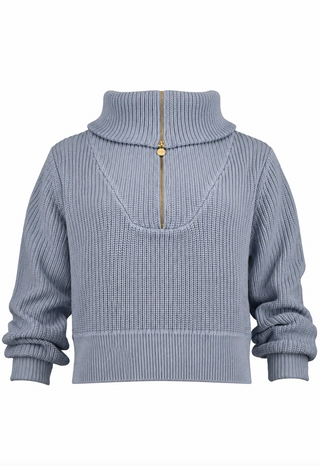 GABRIELLE SWEATSHIRT DUSTY BLUE TS