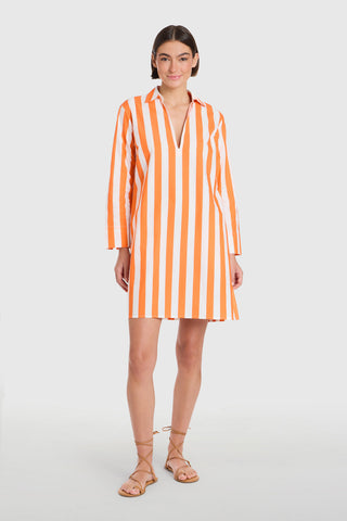 Short Kurta in Sunny Stripes