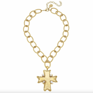 Esther Cross Necklace
