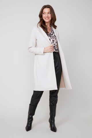 Knit Jacket in Oatmeal