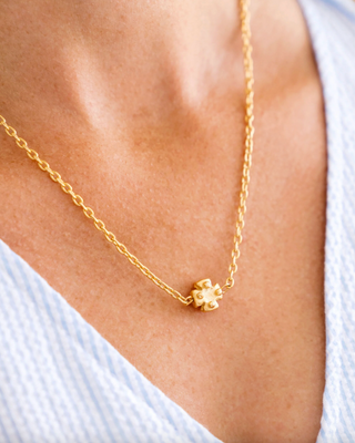 Dainty Maltese Cross Necklace