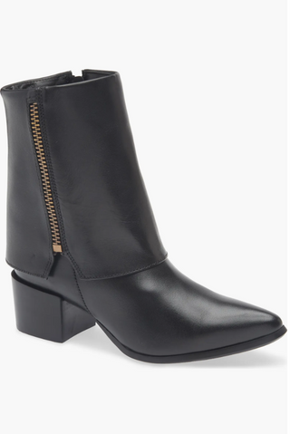Leeza Boot in Black Leather