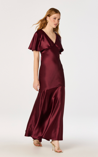 Jamie Dress in Wine
