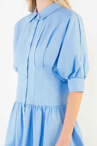 Kennedy Puff Sleeve Mini Dress