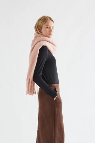 Chunky Scarf in Pink