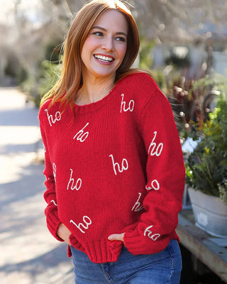 HoHoHo Chunky Crew in Red