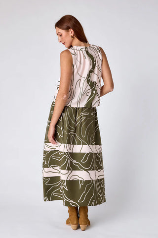 Marlow Skirt in Climbing Ivy Mix